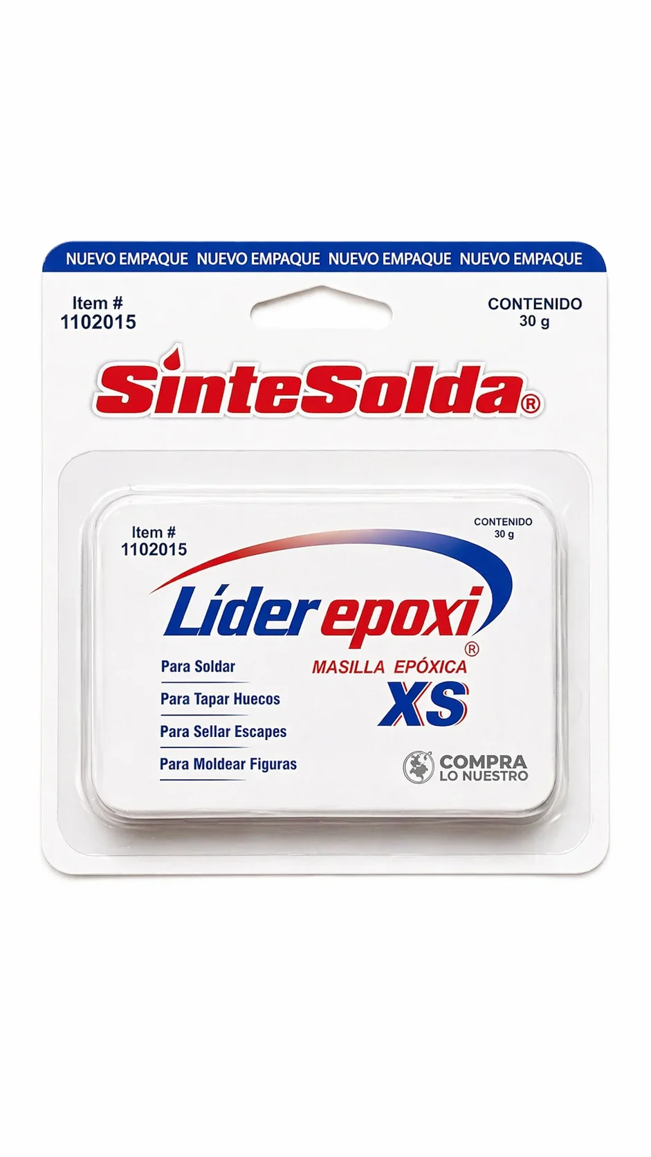Masilla epoxica liderepoxi 30 gr